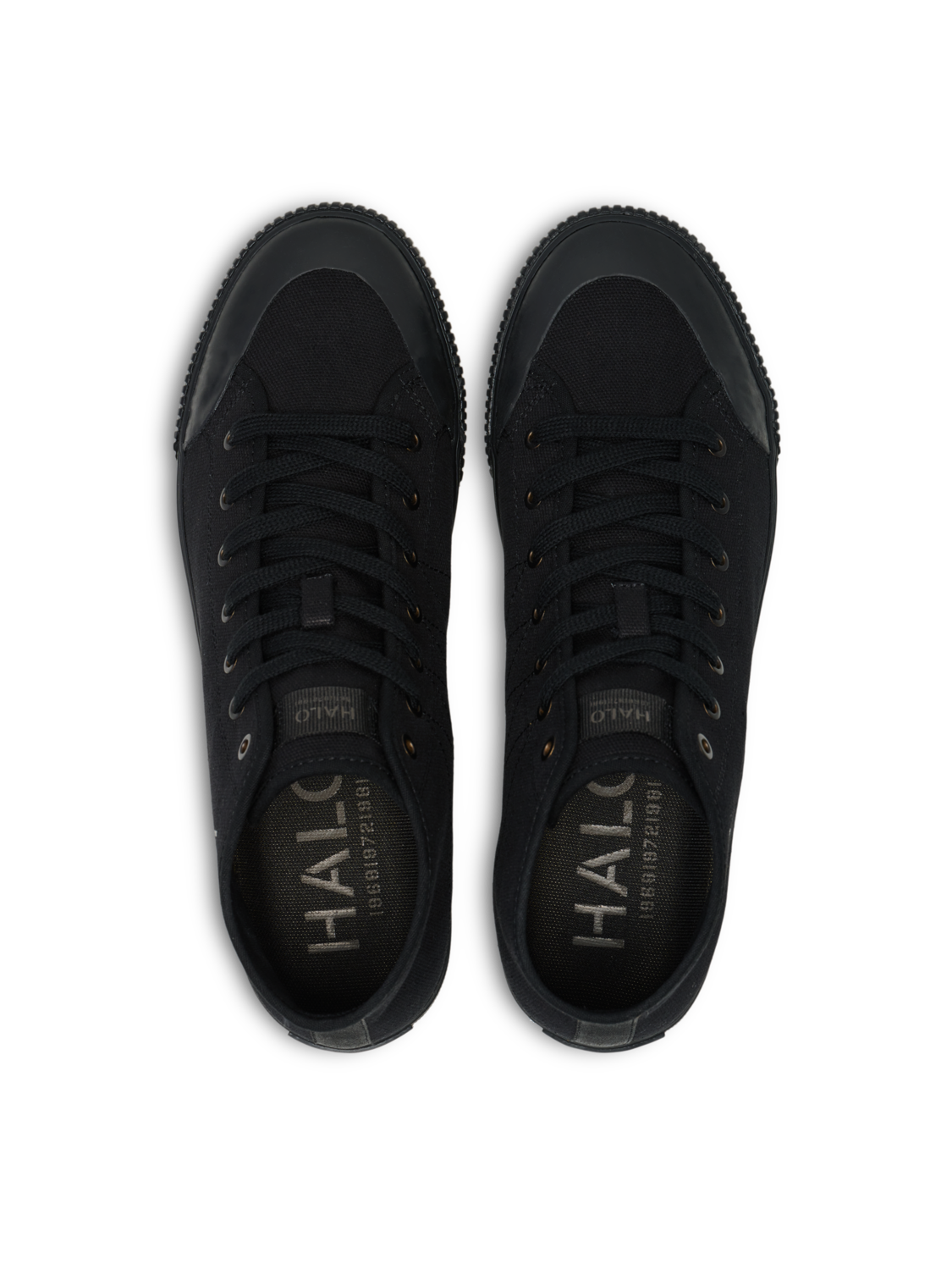 HALO FIELD SHOE MID, CAVIAR, packshot