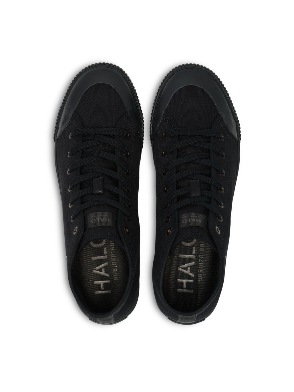 HALO FIELD SHOE MID, CAVIAR, packshot