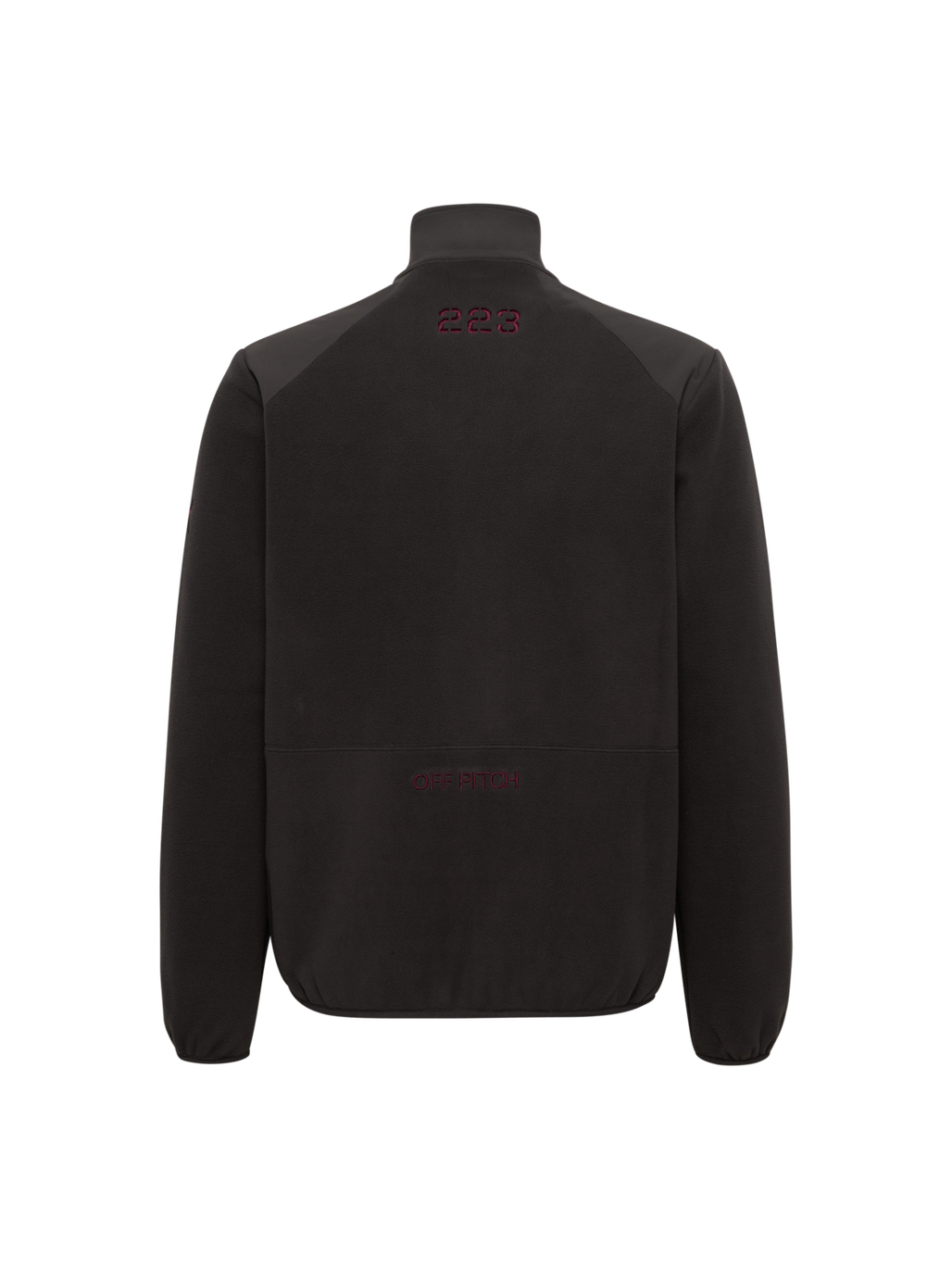 HALO DBU PANELED FLEECE JACKET, RAVEN, packshot