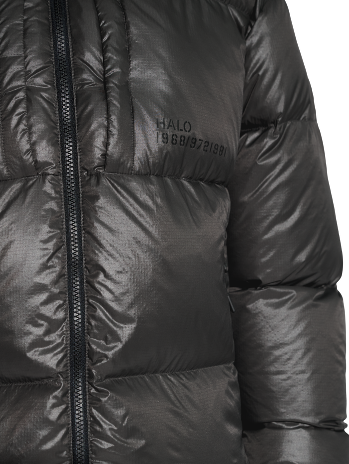 HALO TROOPER DOWN  JACKET, RAVEN, model
