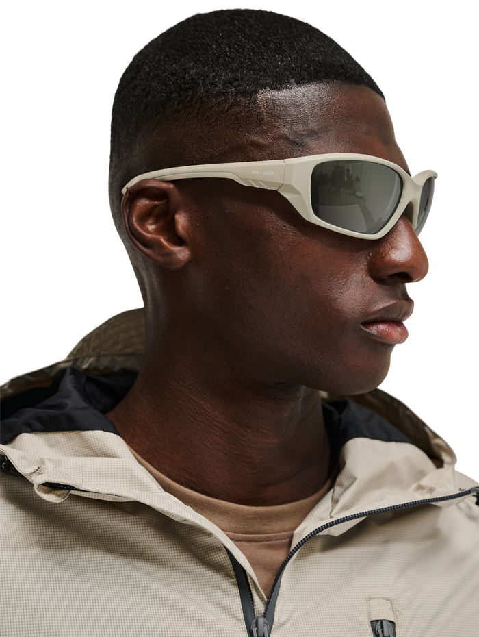 HALO X MESSY WEEKEND SUNGLASS NO 2, BLACK/SILVER, model