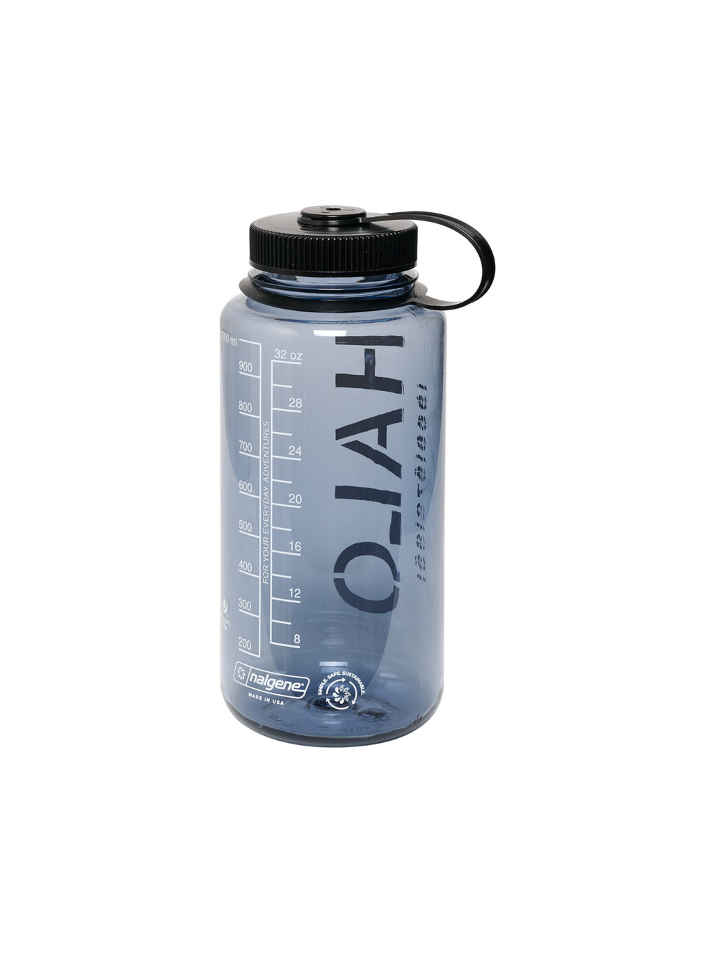 HALO WATER BOTTLE, BLACK, packshot