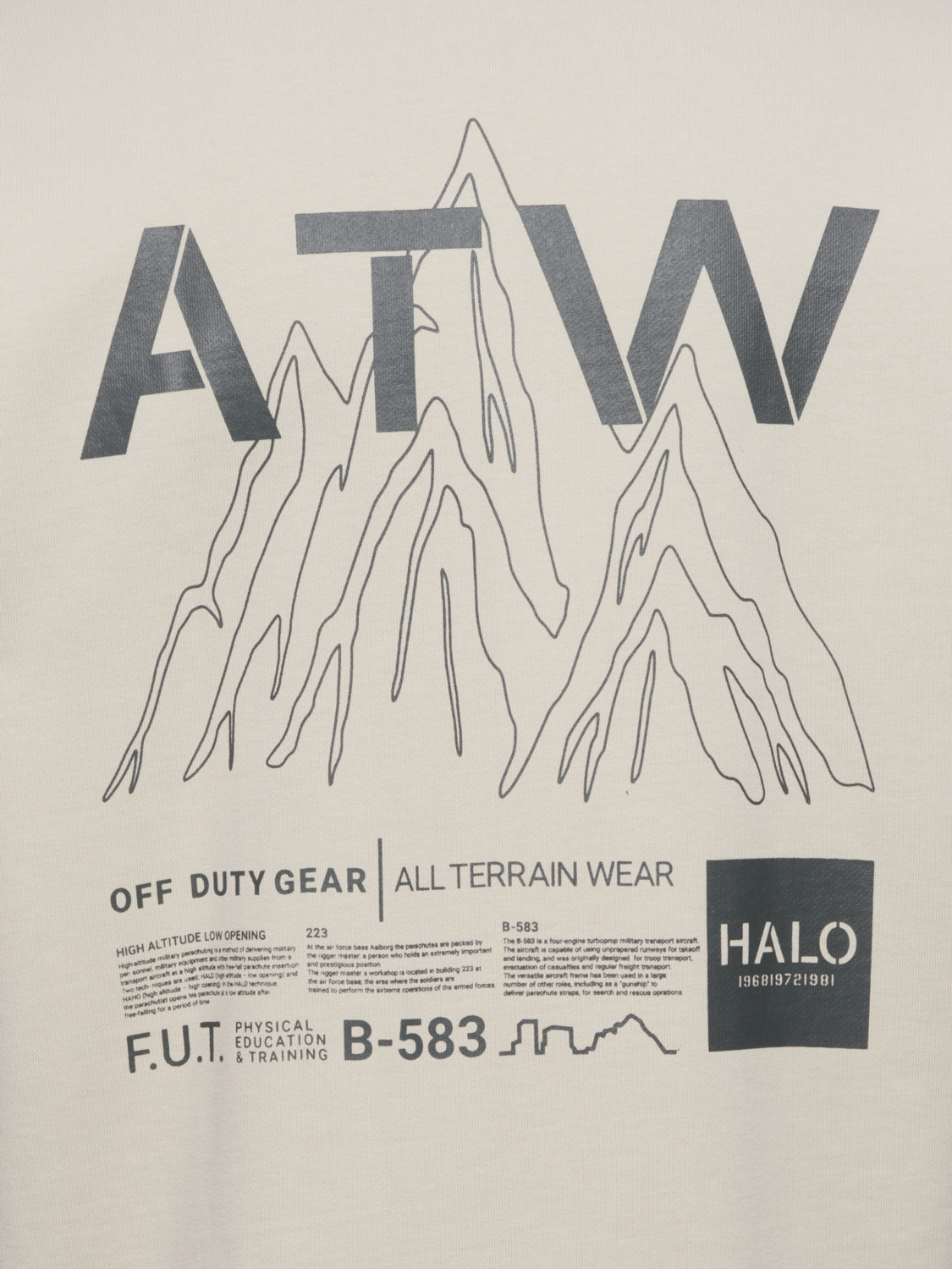 HALO GRAPHIC CREW 02, SILVER LINING, packshot