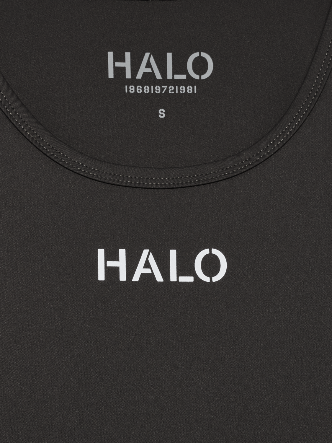 HALO WOMEN TRAINING TANK, RAVEN, packshot