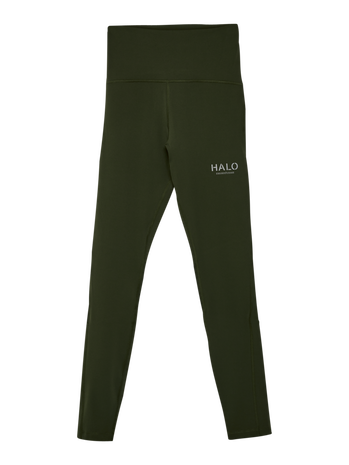 HALO WOMENS HIGHRISE TIGHTS, FOREST NIGHT, packshot