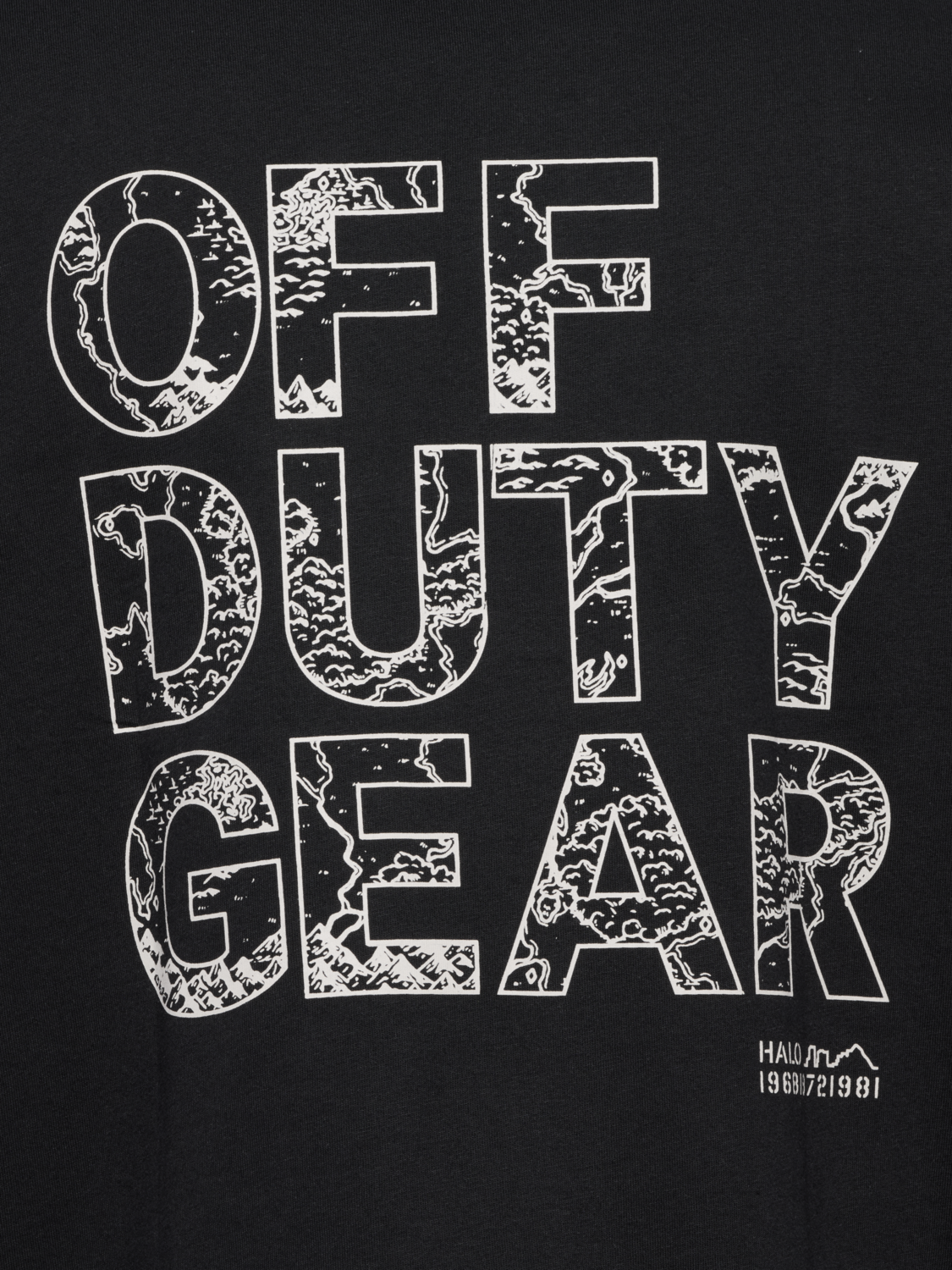 HALO GRAPHIC T-SHIRT BOXY 01, BLACK, packshot