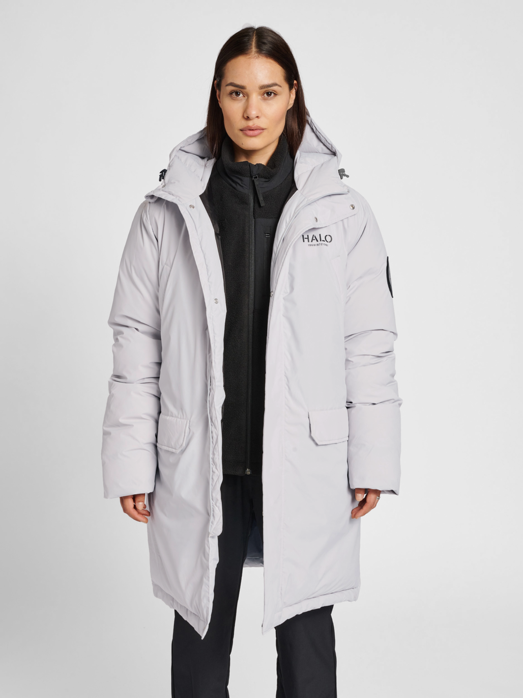 HALO HALO DOWN COAT HARBOR MIST newlinehalo