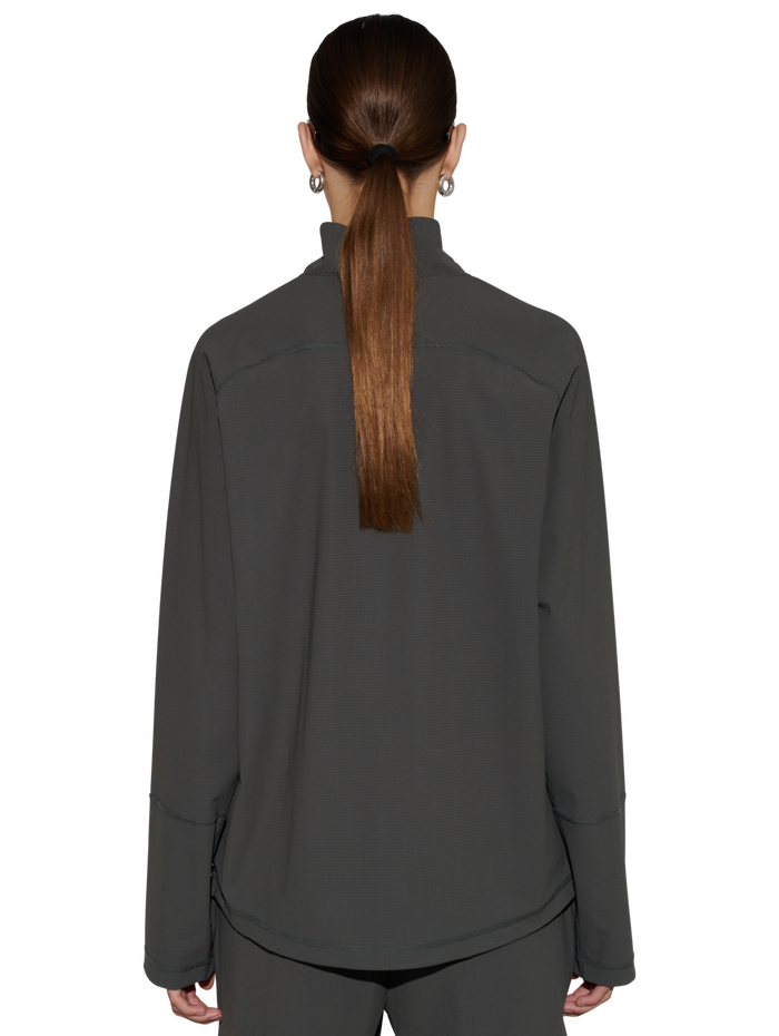 HALO AIRBORNE HALF ZIP, RAVEN, model