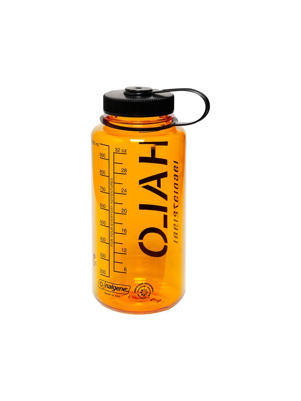 HALO WATER BOTTLE, BLAZING ORANGE, packshot