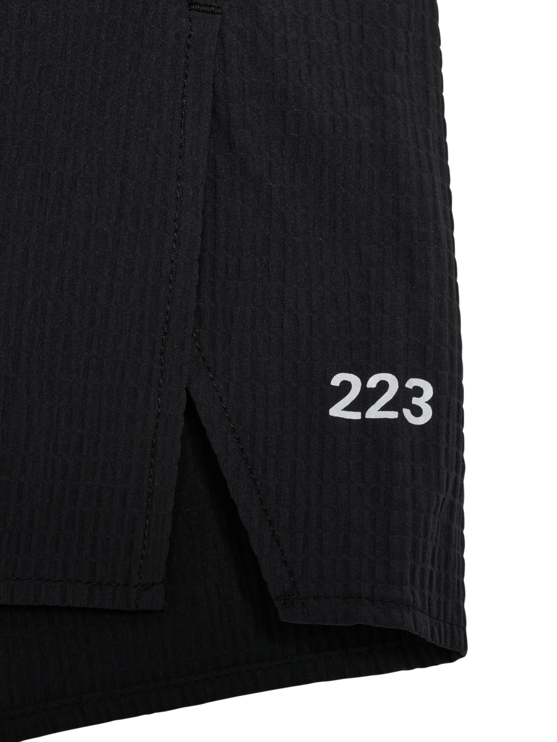 HALO WAFFLE TECH SHORTS, BLACK, packshot