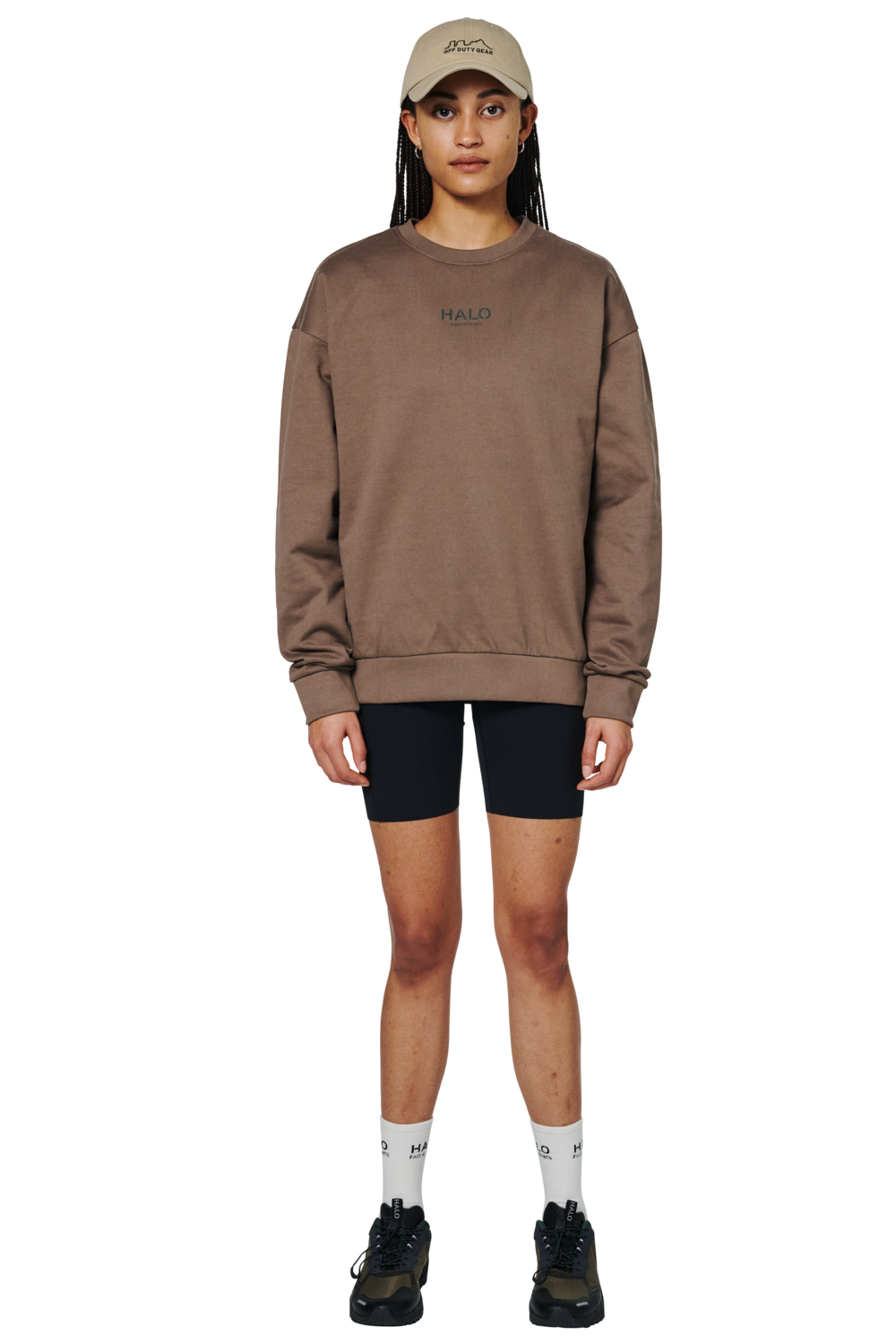 HALO GRAPHIC CREW 01, CHOCOLATE CHIP, packshot