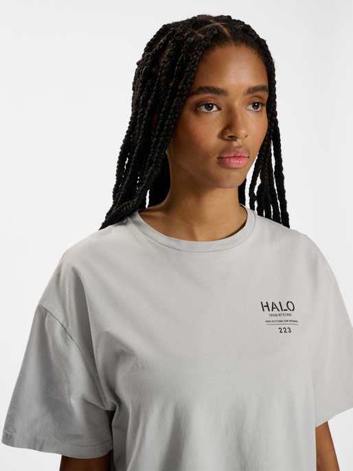 HALO HEAVY GRAPHIC T-SHIRT 223, HARBOR MIST, model