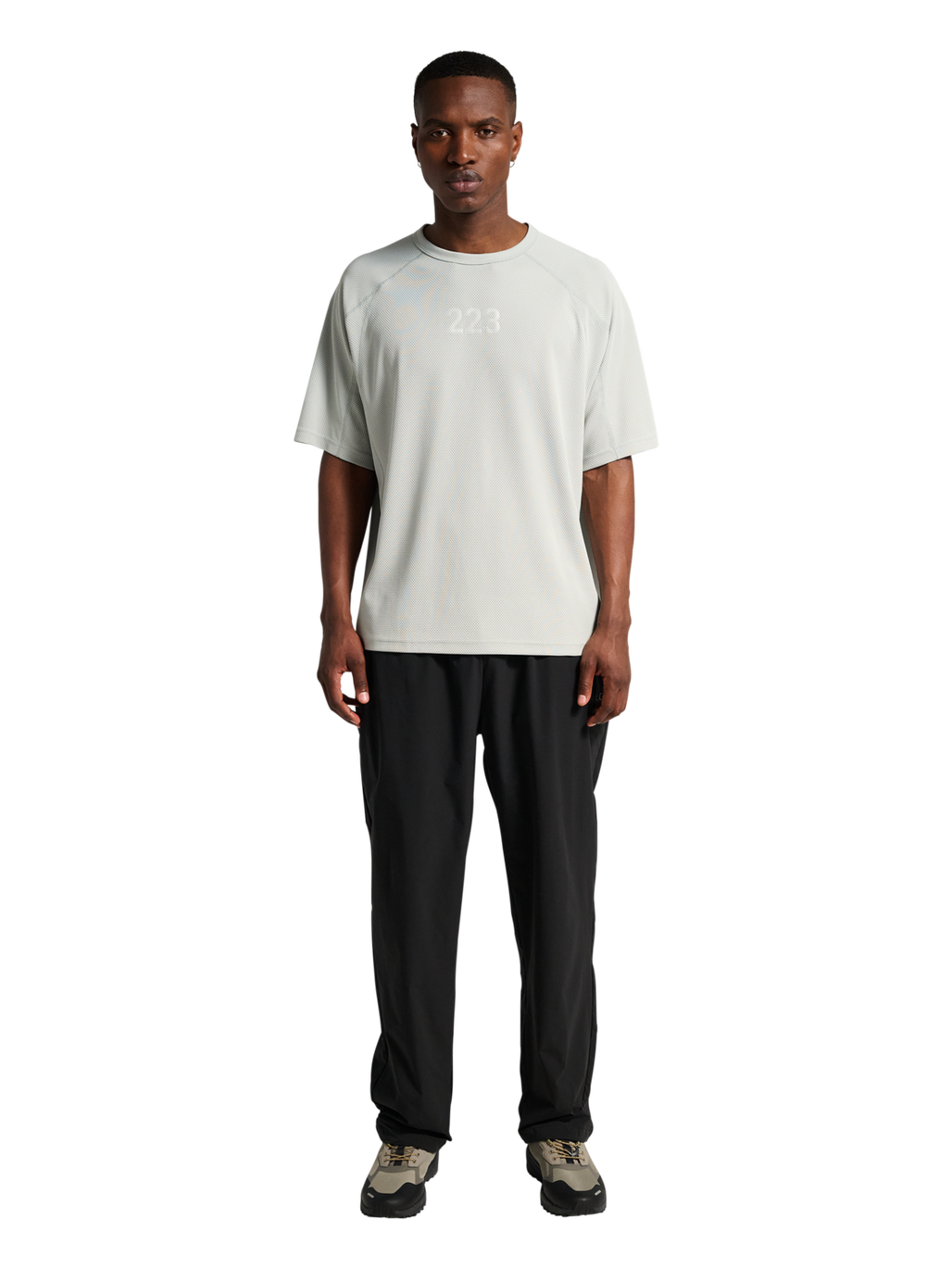 HALO DIVISION MONO PANTS, BLACK, model