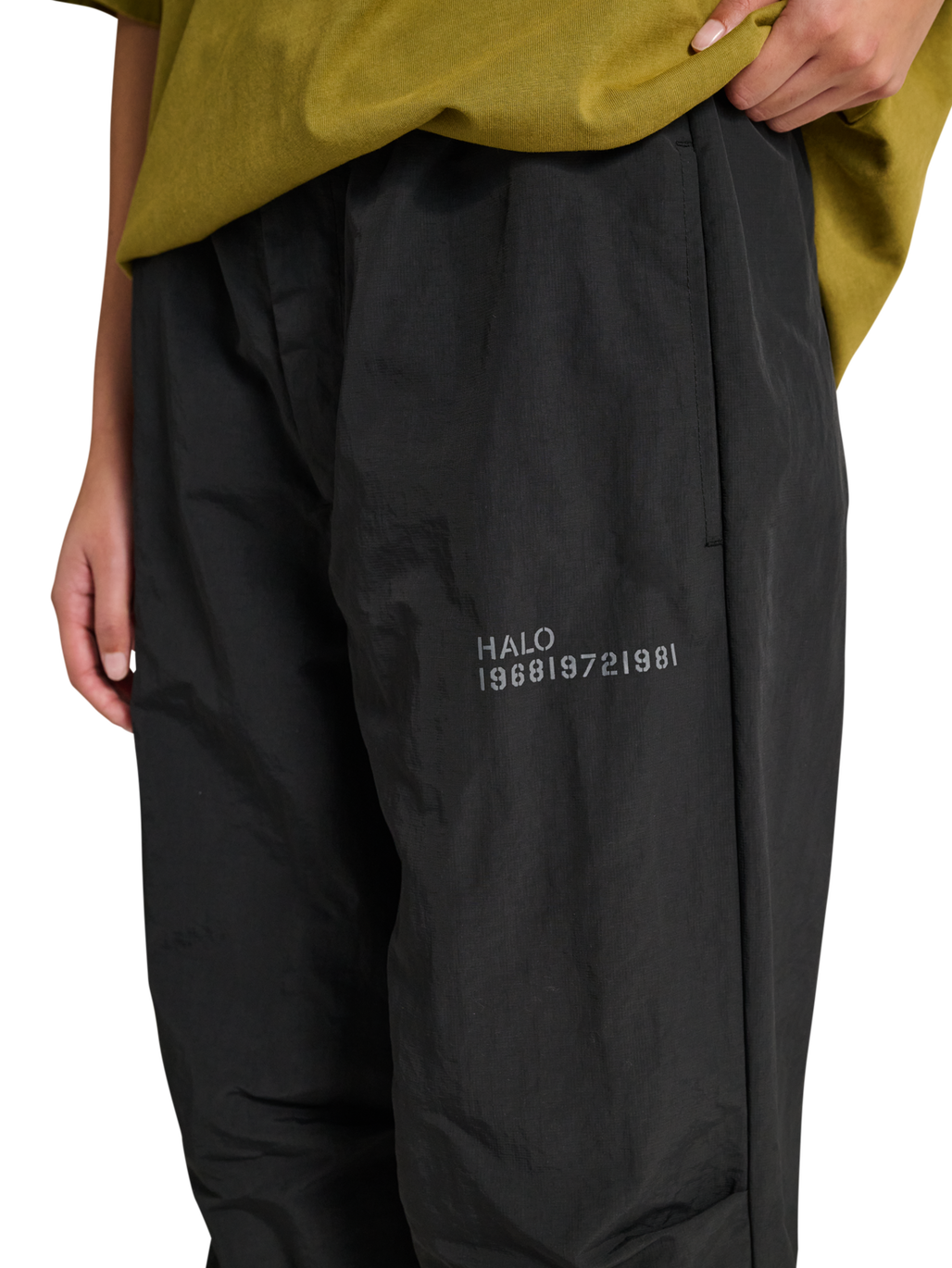 HALO CORDURA BALLON PANT, BLACK, model