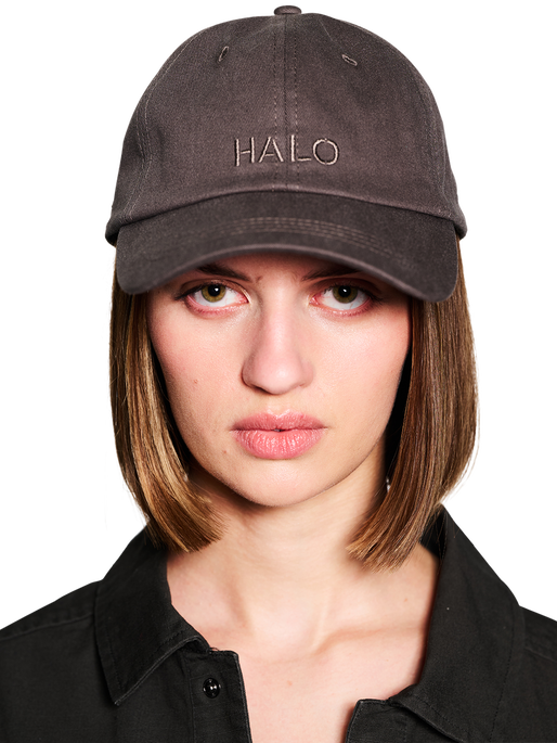 HALO CANVAS CAP, RAVEN, model