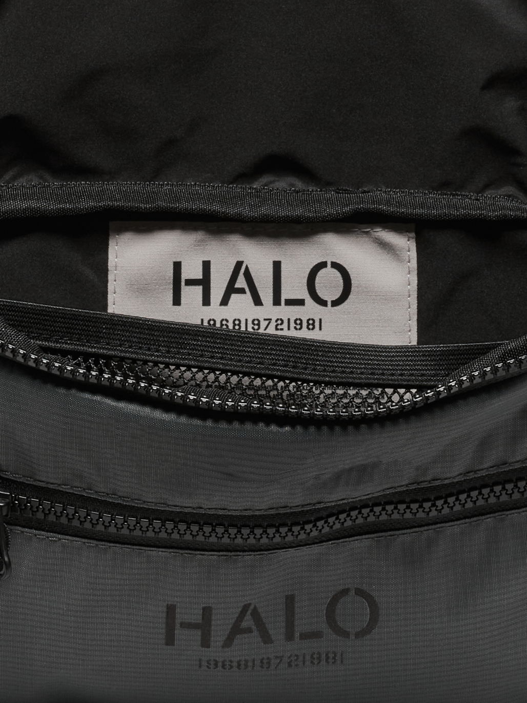 HALO UTILITY BUMBAG, ASPHALT, packshot