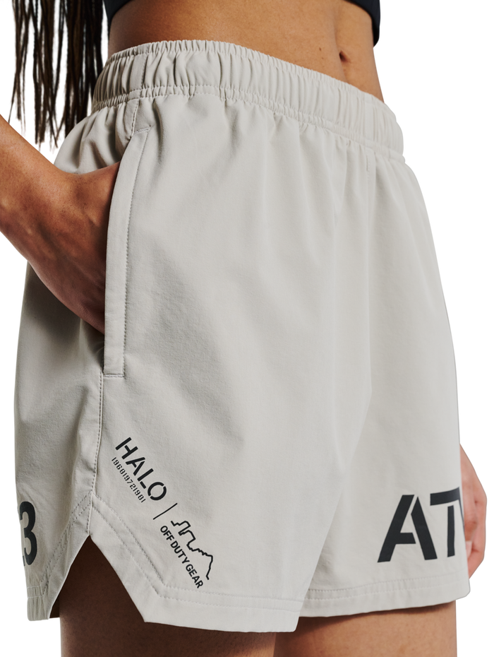 HALO SHORTS, SILVER LINING/BLACK REFLECTIVE, model