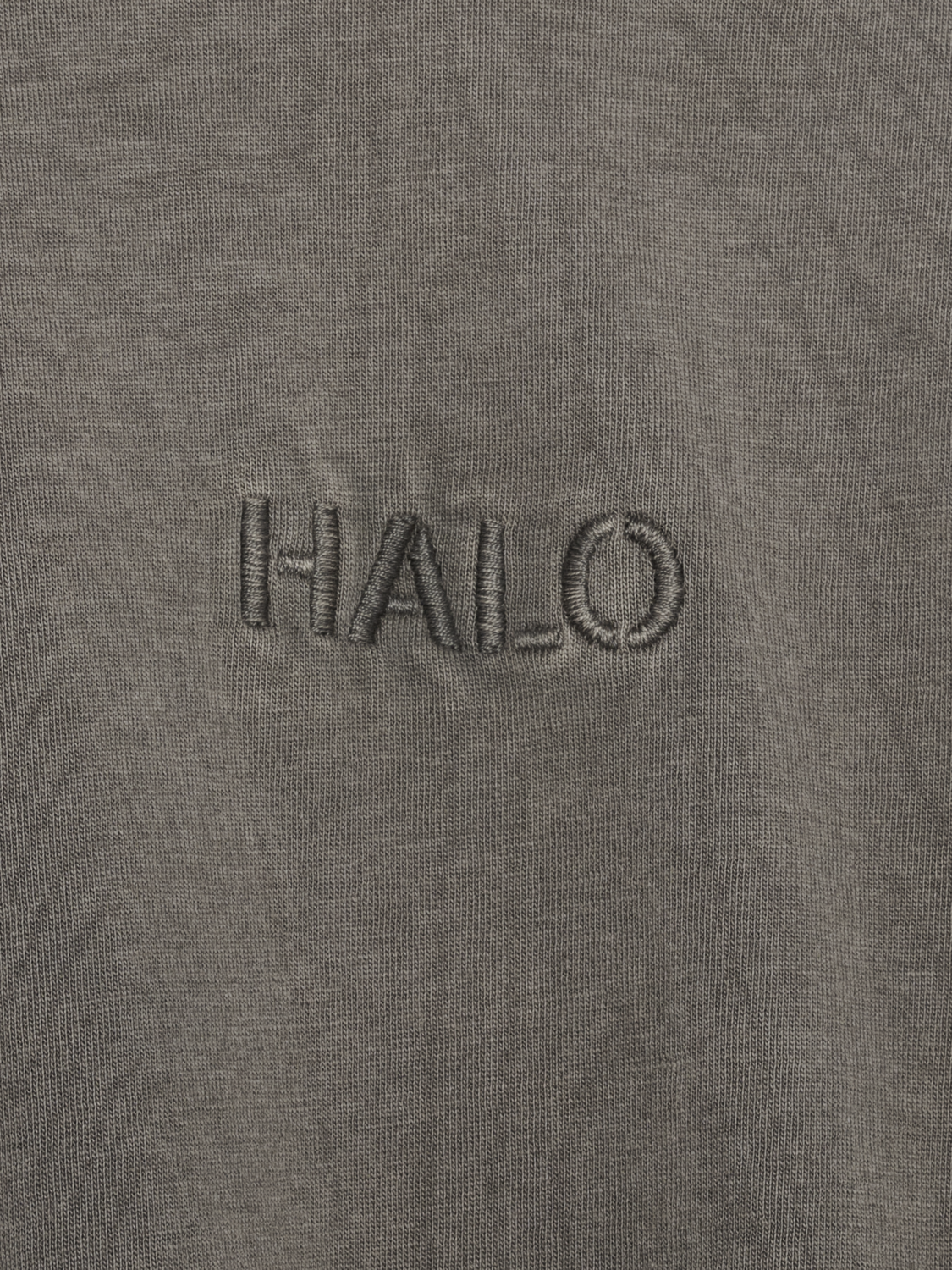 HALO LOGO T-SHIRT 2.0, GUNMETAL, packshot