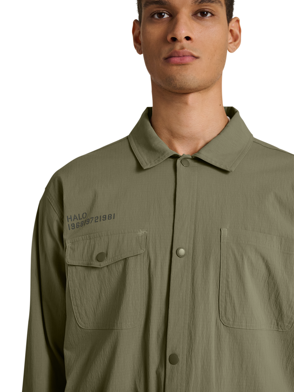 HALO NOVA SHIRT, MERMAID, model