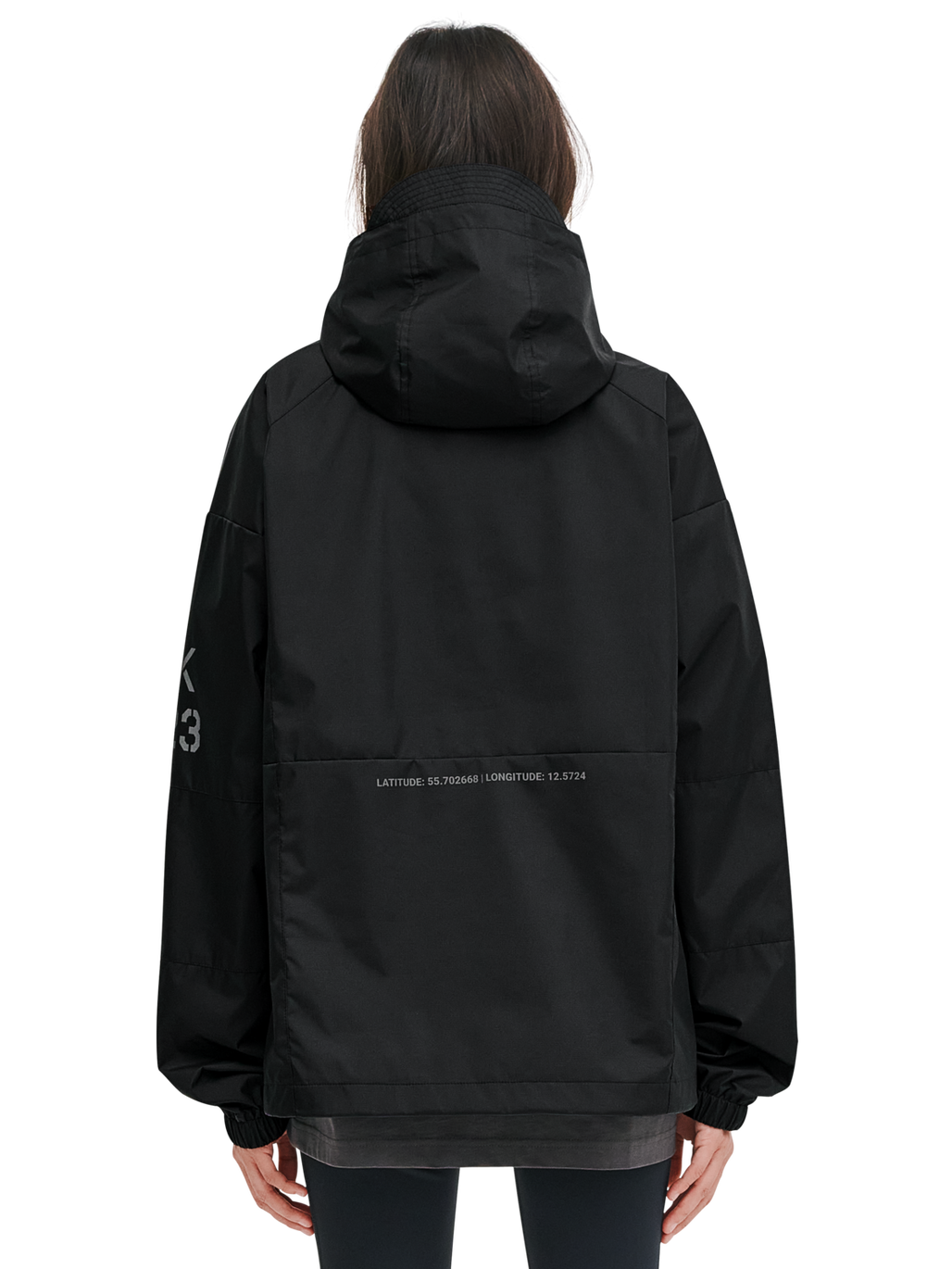 HALO DBU  DEFENSE ANORAK, BLACK, model