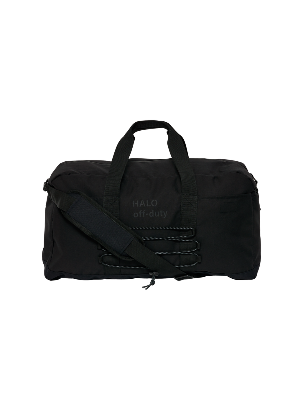 HALO DURA DUFFLE BAG, BLACK, packshot