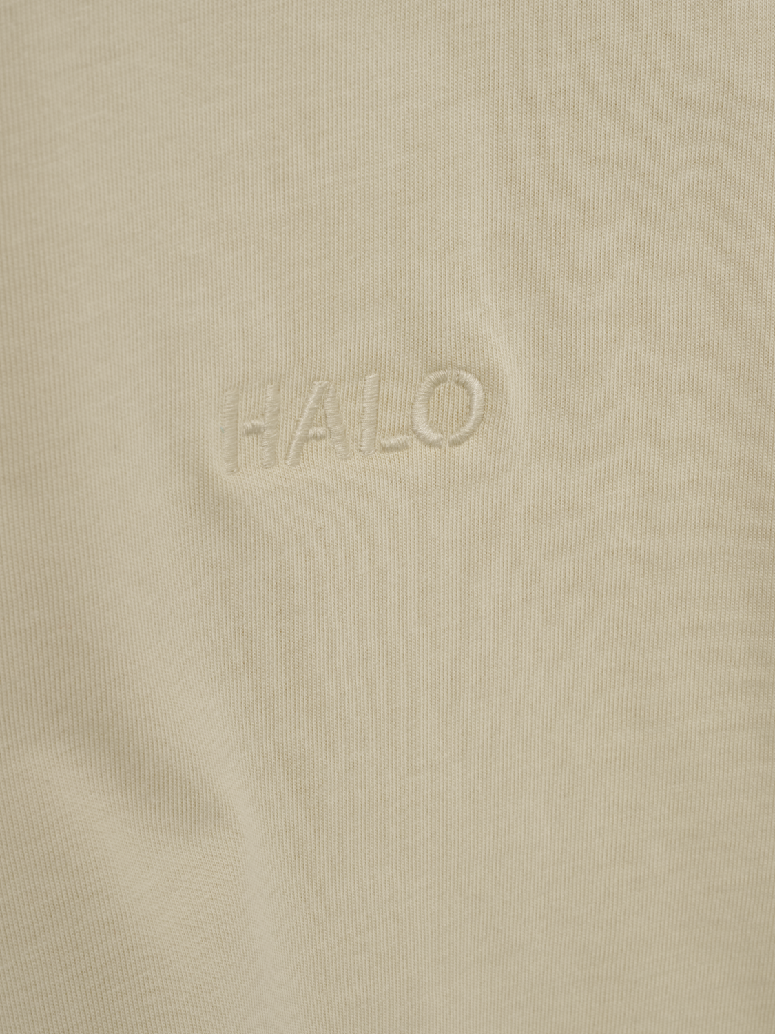 HALO WOMEN LOGO T-SHIRT, OYSTER GRAY, packshot