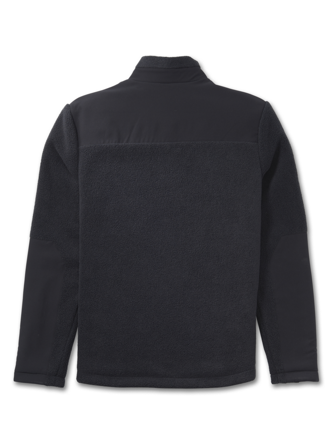 HALO TEDDY FLEECE JACKET, BLACK, packshot