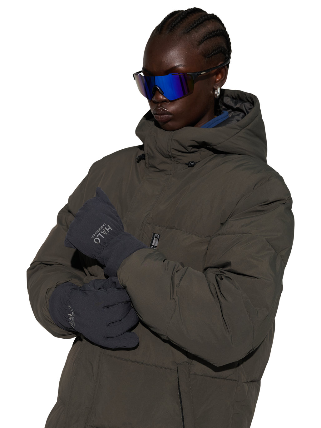 HALO GLOVE, BLACK, model