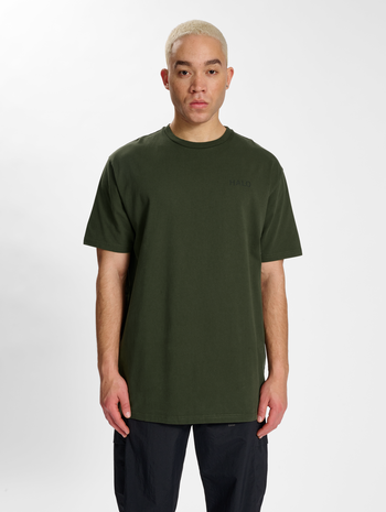 HALO HEAVY GRAPHIC T-SHIRT ATW, FOREST NIGHT, model