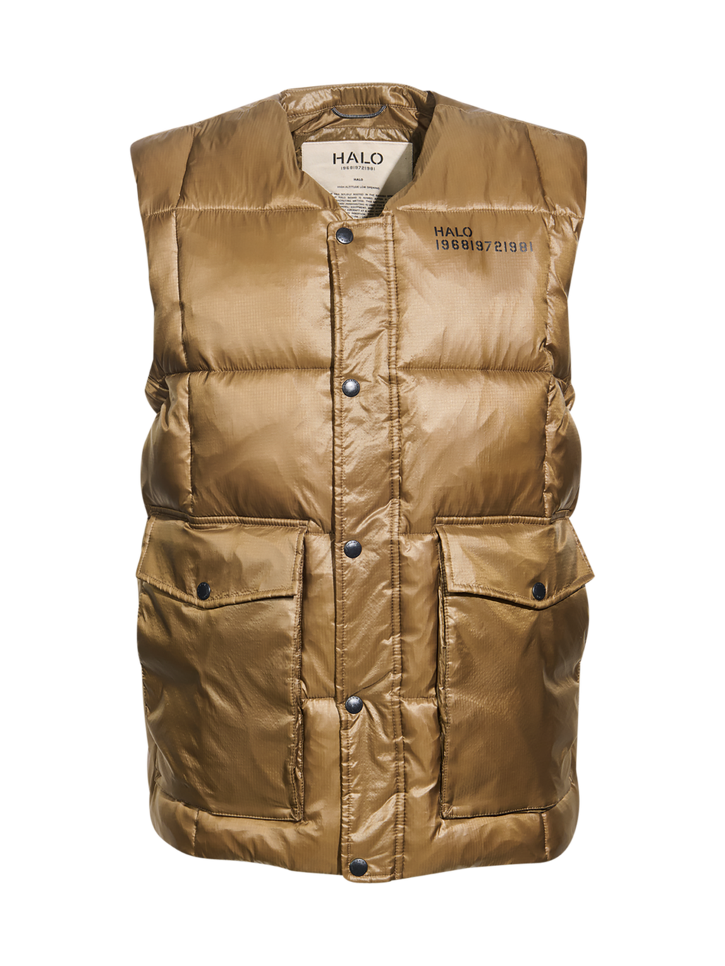 HALO TROOPER DOWN VEST, KANGAROO, packshot