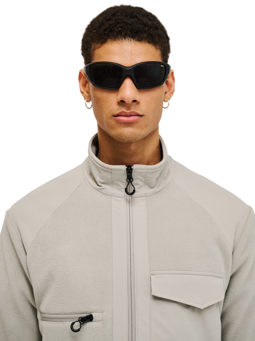 HALO X MESSY WEEKEND SUNGLASS NO 2, !BLACK IRIS, model