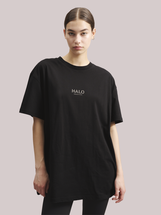HALO OFF DUTY T-SHIRT, BLACK, model