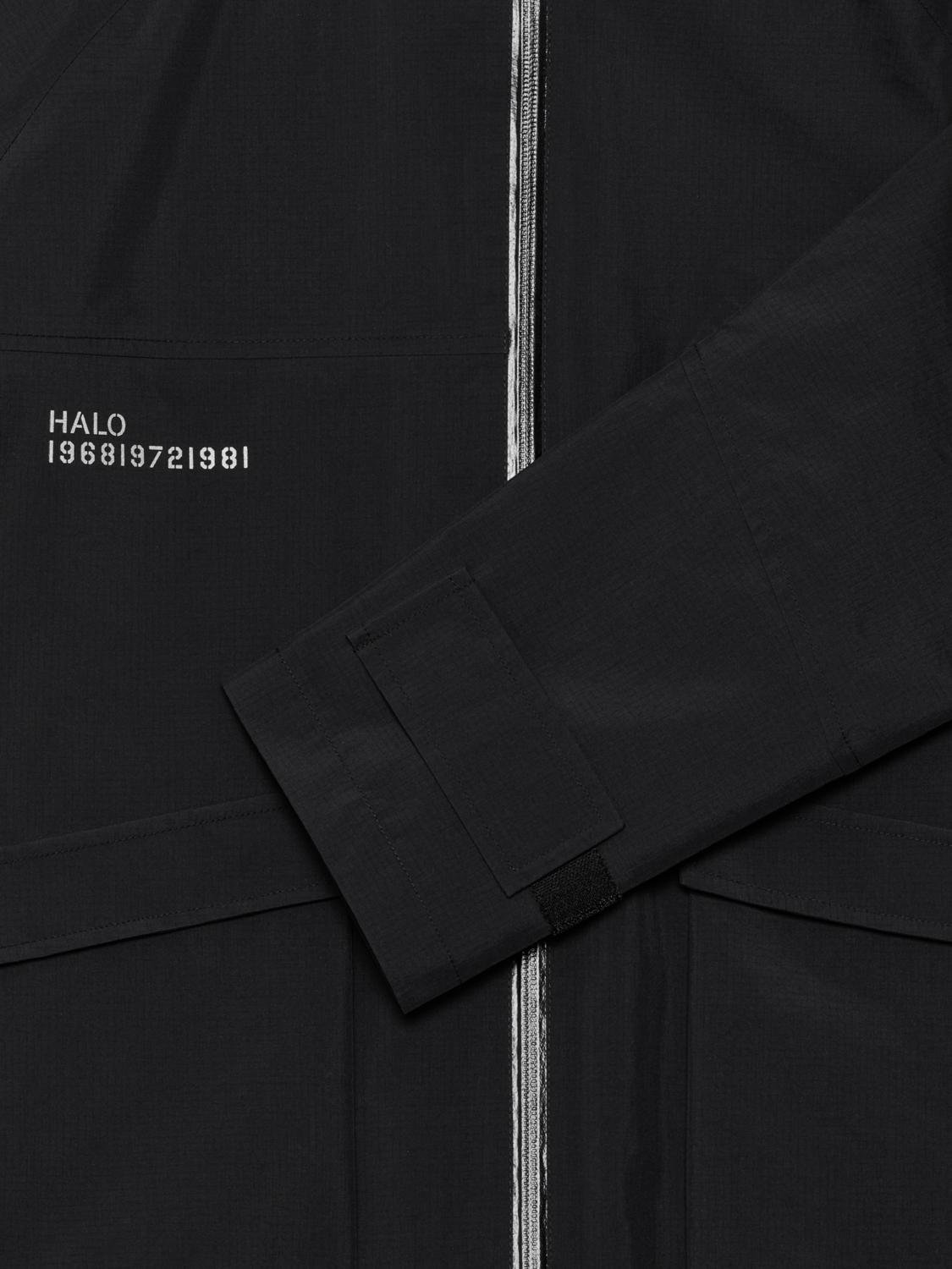 HALO GHOST SHELL JACKET, BLACK, packshot