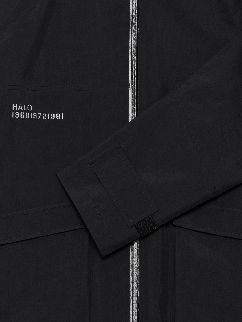 HALO GHOST SHELL JACKET, BLACK, packshot