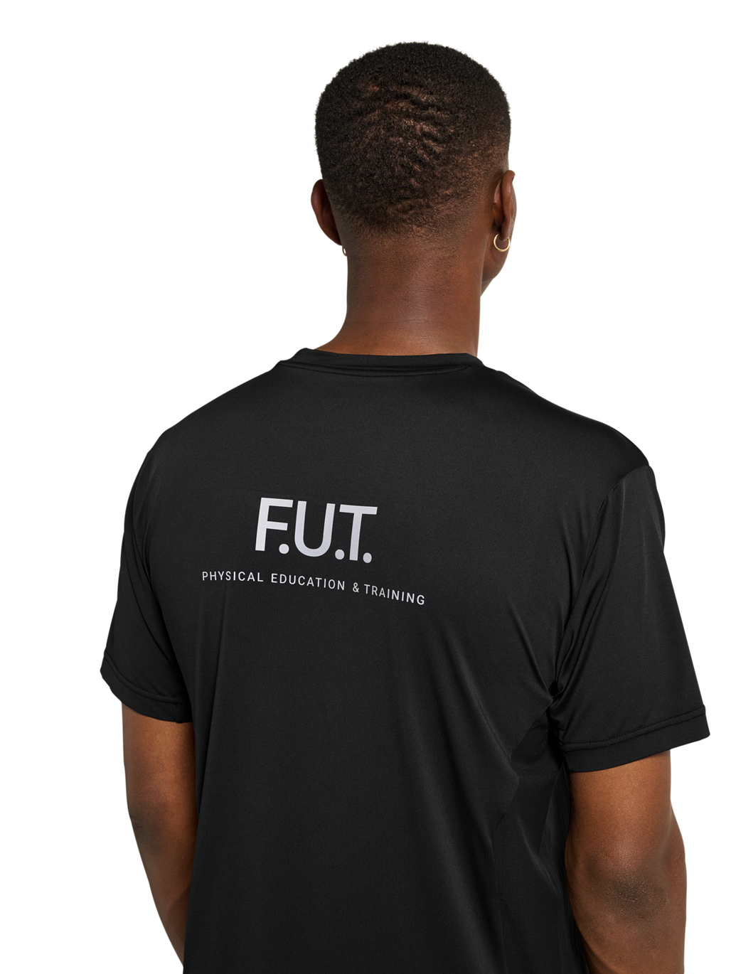 HALO SCOUT SS T-SHIRT, BLACK, model