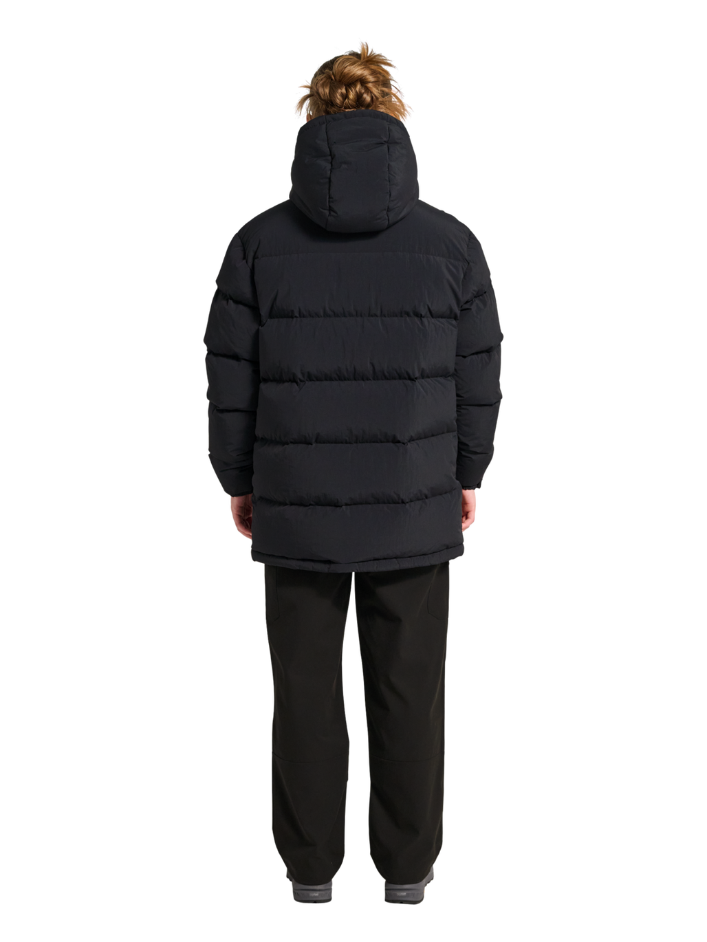 HALO MOUNTAIN DOWN JACKET, BLACK, model