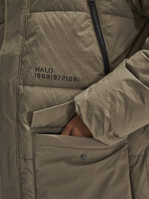 HALO THERMOLITE LONG PUFFER, MOREL, model