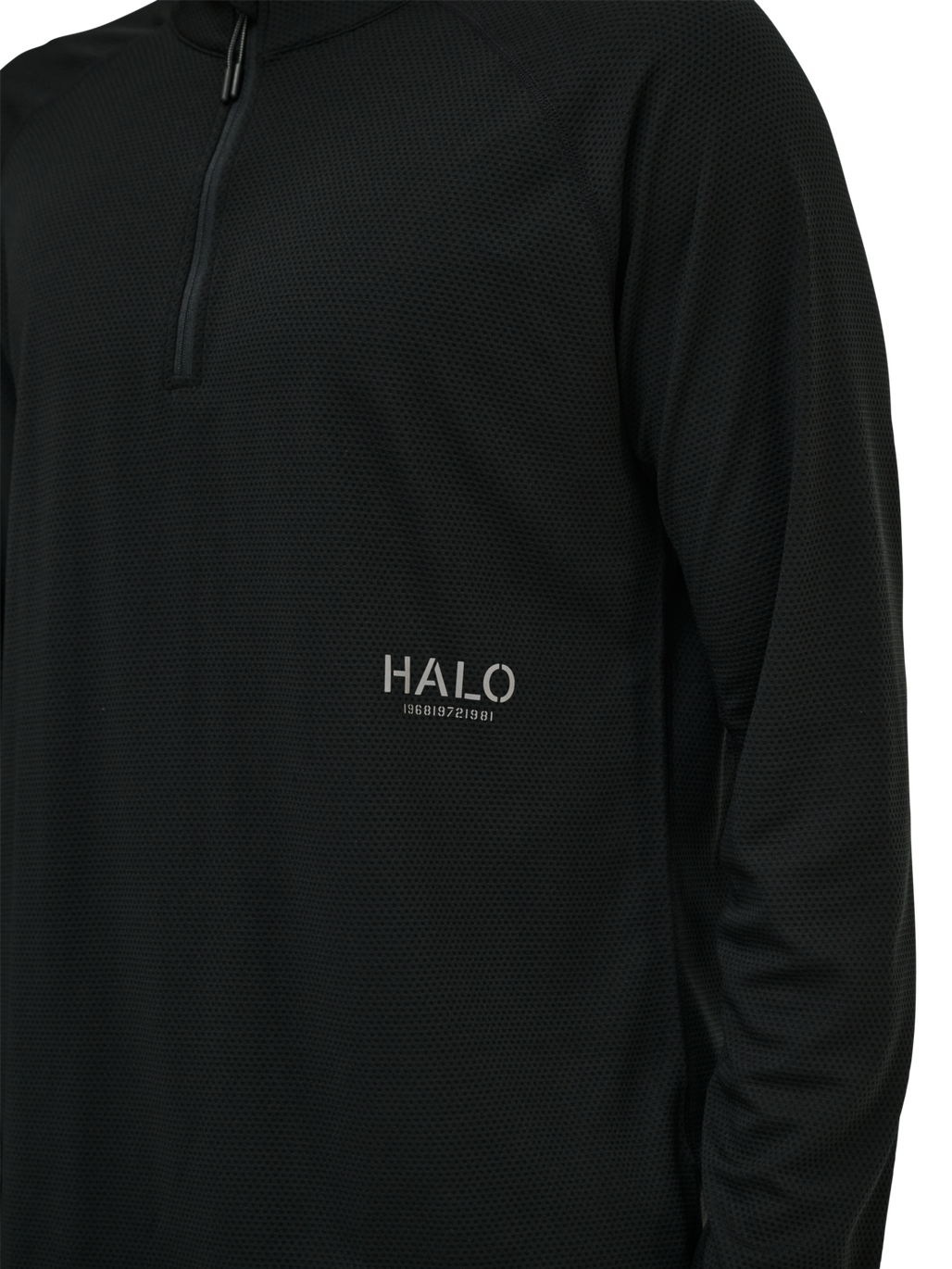 HALO SORONA HALF ZIP, BLACK, model