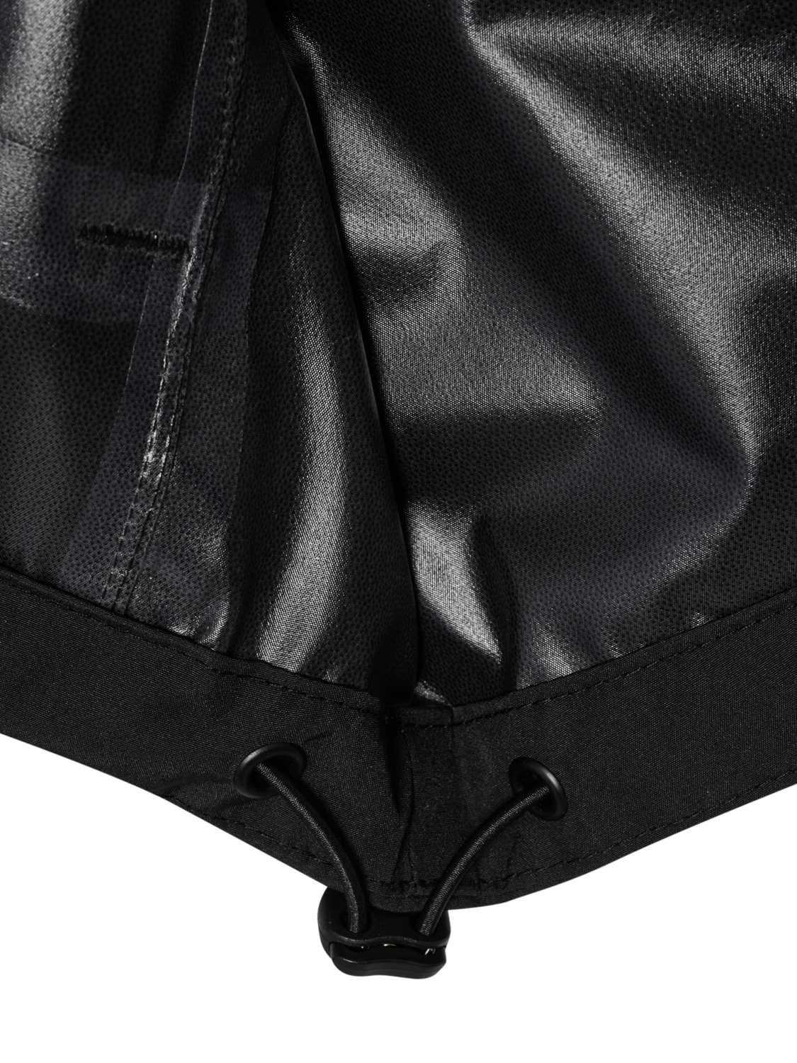 HALO RAIN JACKET, BLACK, packshot