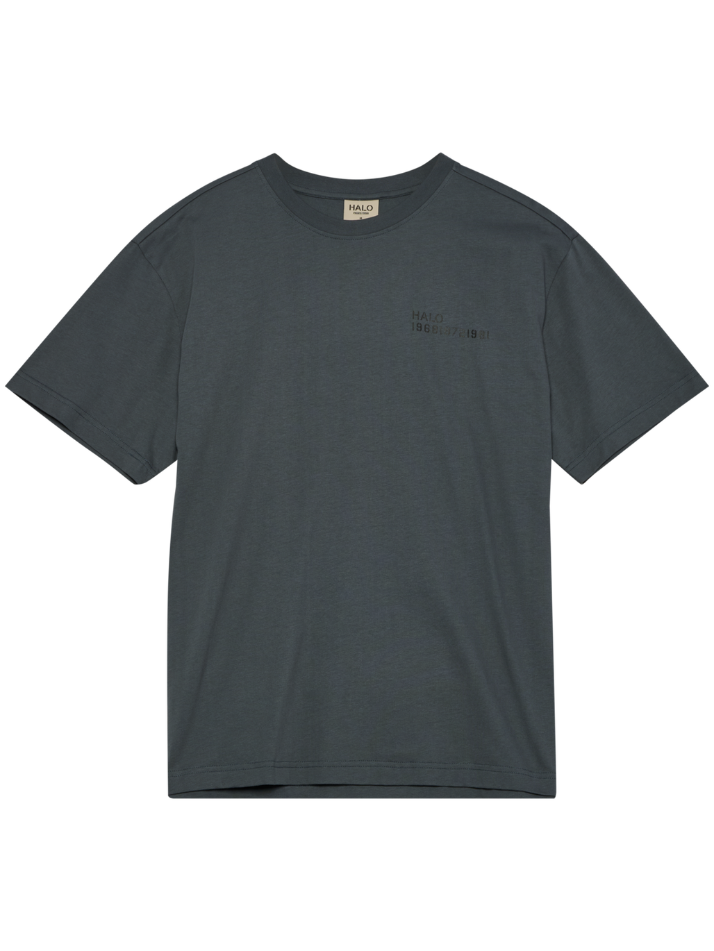 HALO ESSENTIAL T-SHIRT, DARK SLATE, packshot