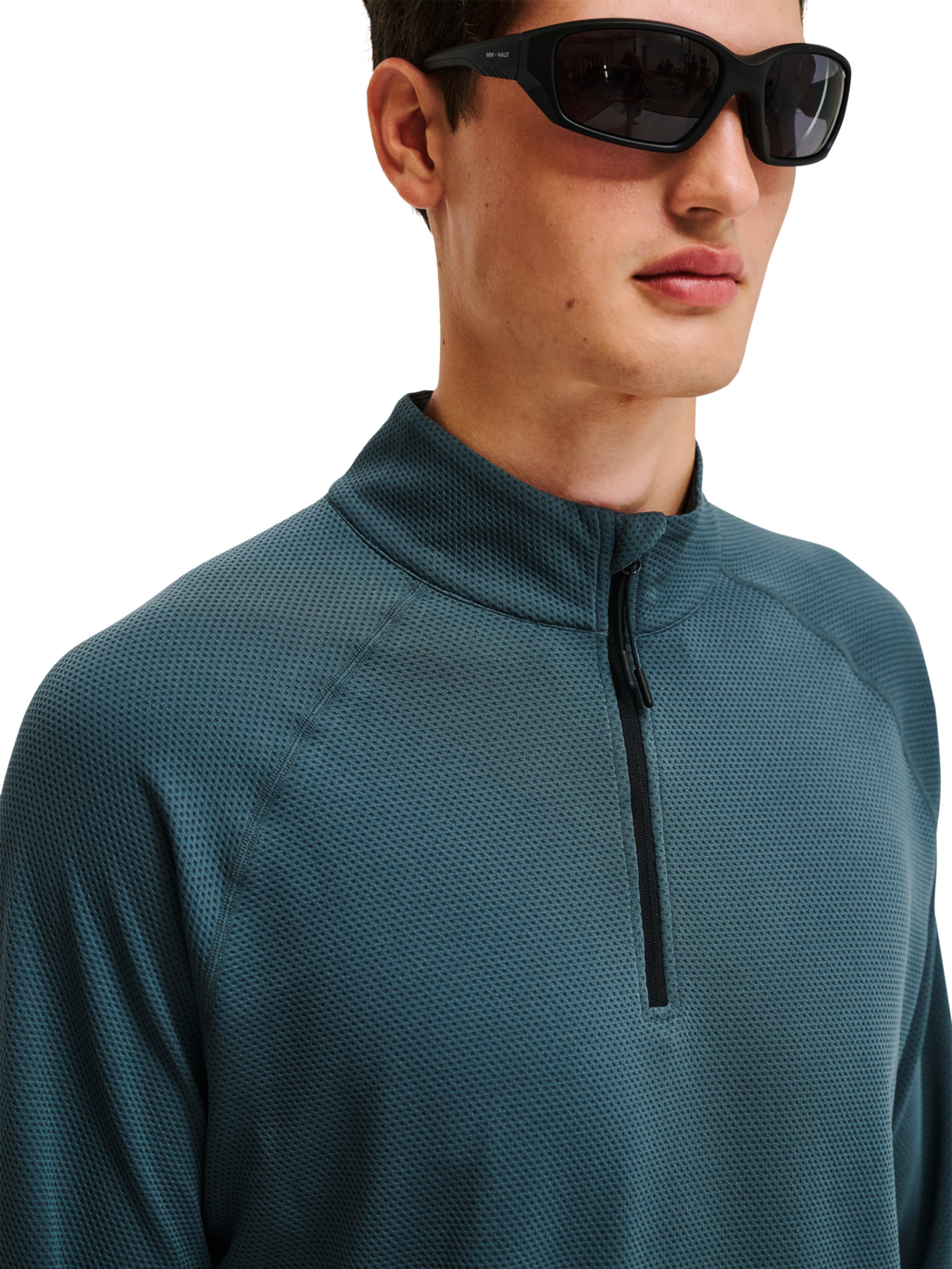 HALO SORONA HALF ZIP, DARK SLATE, model