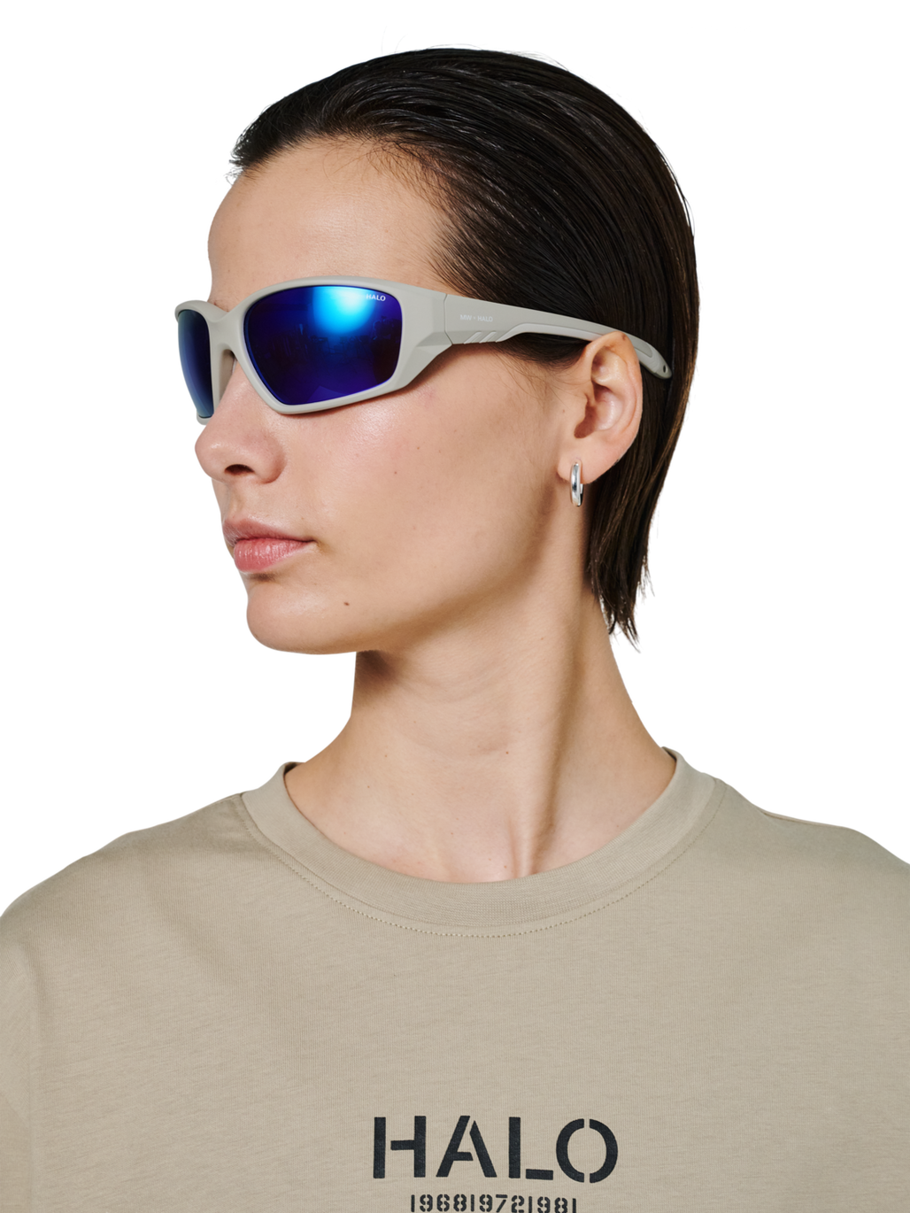 HALO X MESSY WEEKEND SUNGLASS NO 2, !BLUE HEAVEN, model