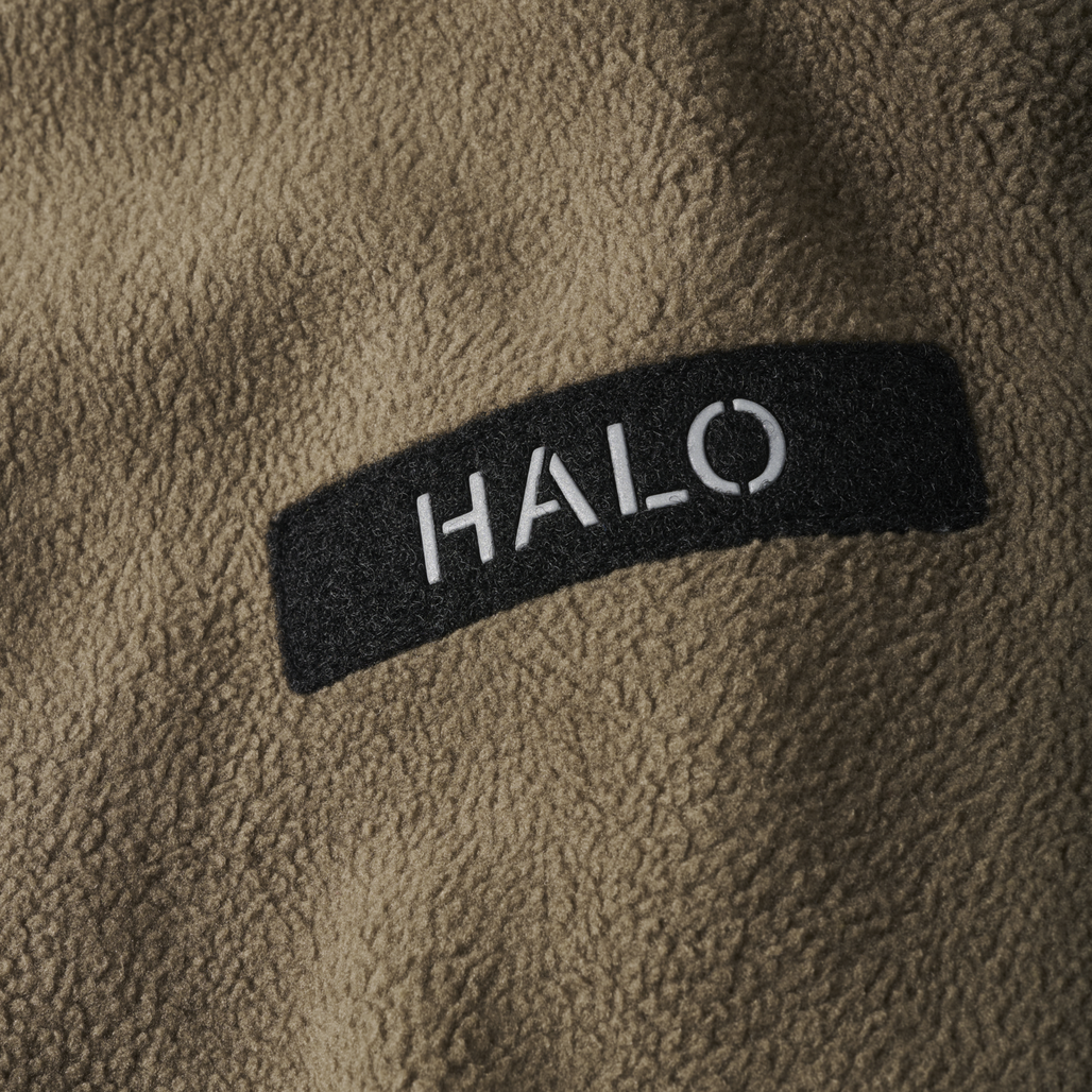 HALO TEDDY FLEECE VEST, MAJOR BROWN, packshot