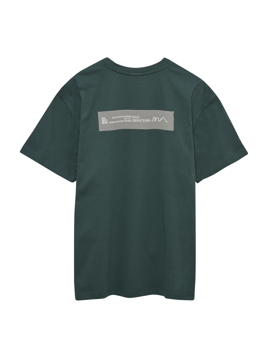 HALO GRAPHIC T-SHIRT, GARDEN TOPIARY/SILVER, packshot