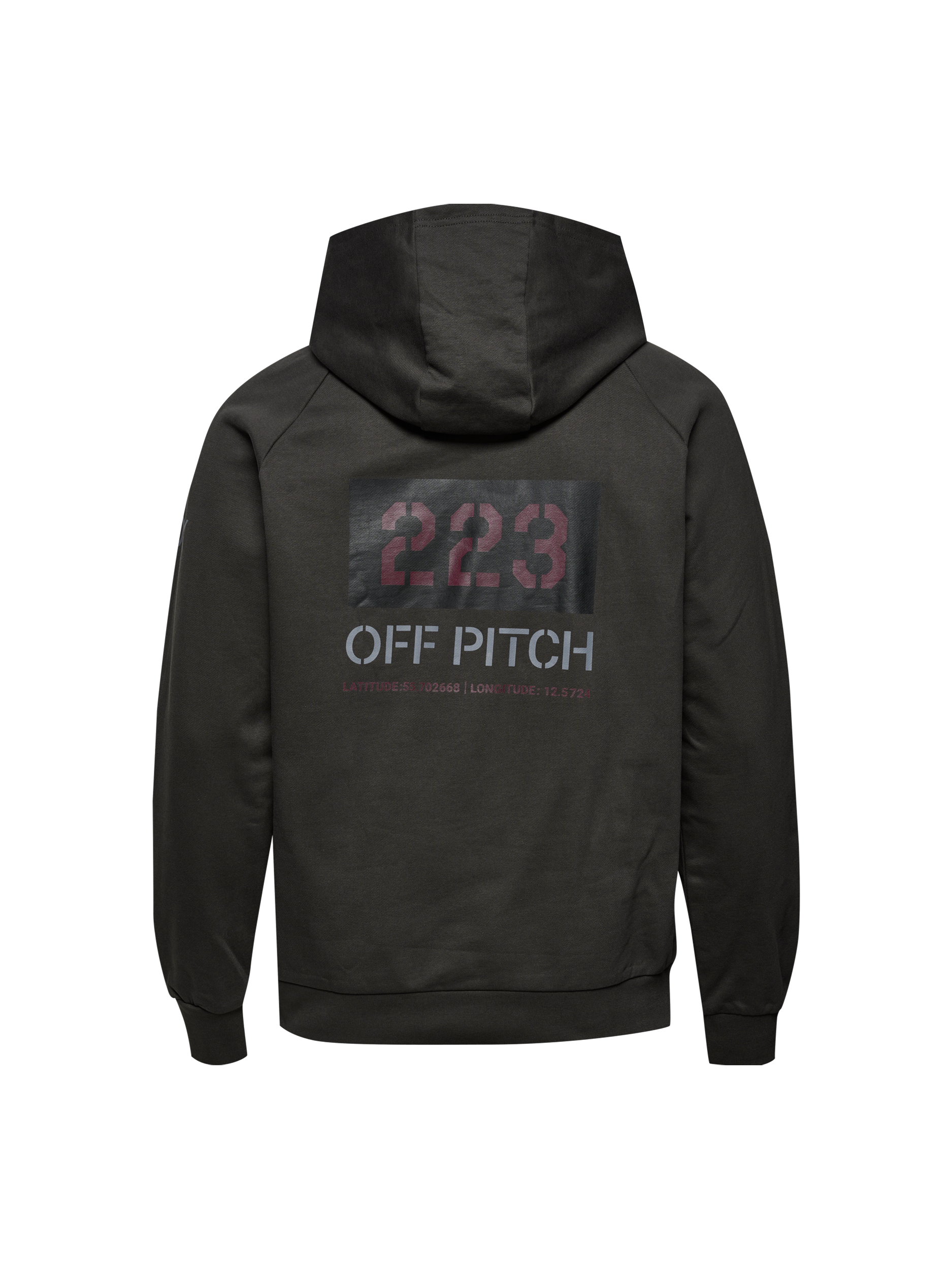 HALO DBU GRAPHIC HOODIE, RAVEN, packshot