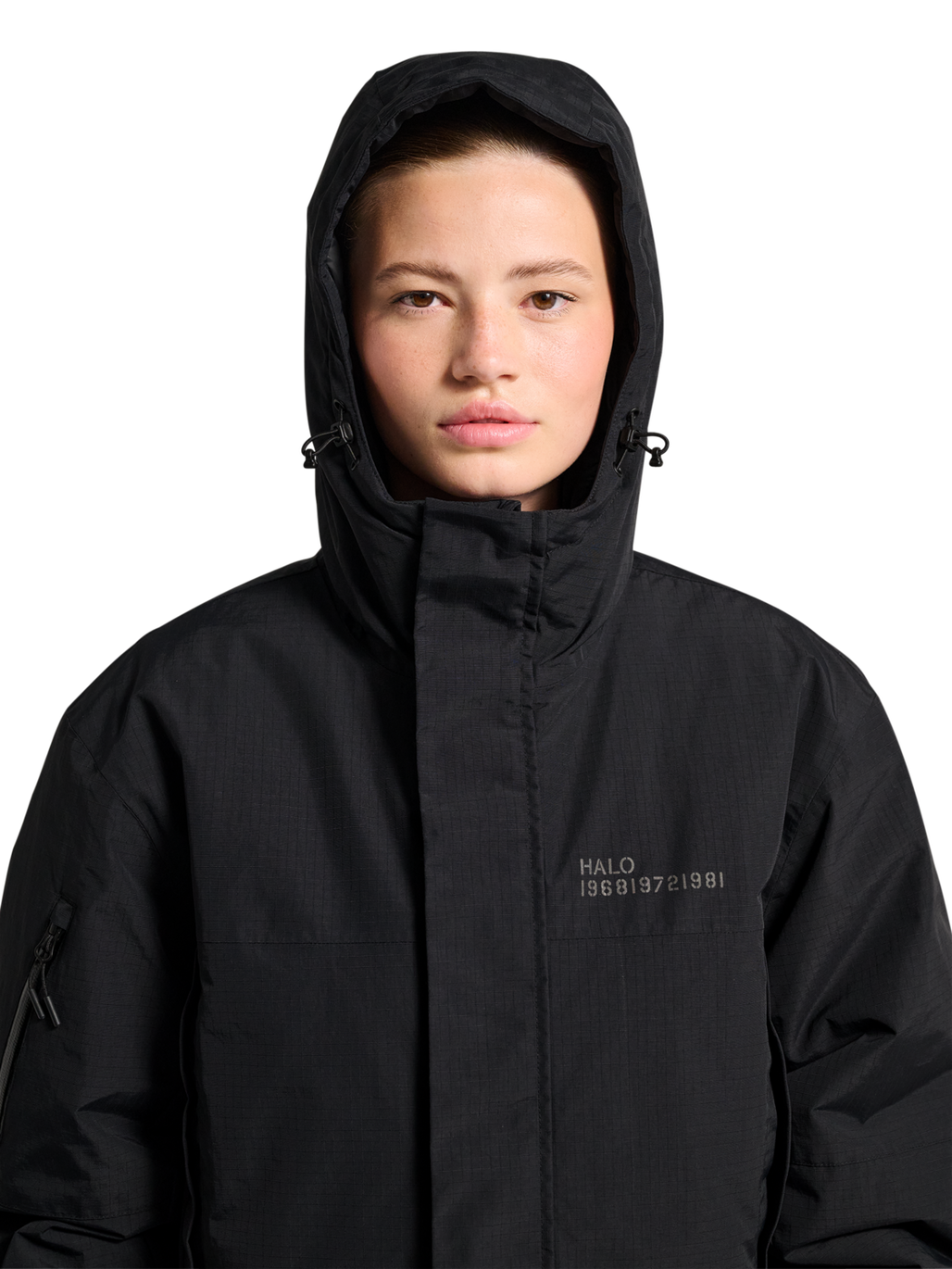 HALO RECON THERMOLITE  PARKA, BLACK, model