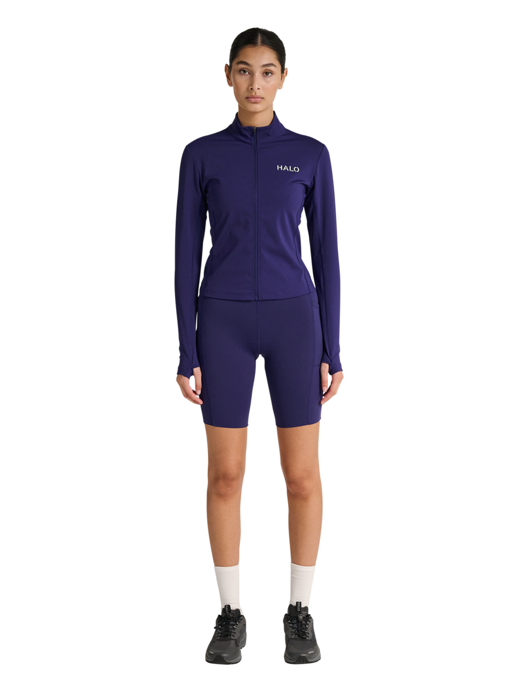 HALO WOMEN FULL ZIP 2.0, ASTRAL AURA, model
