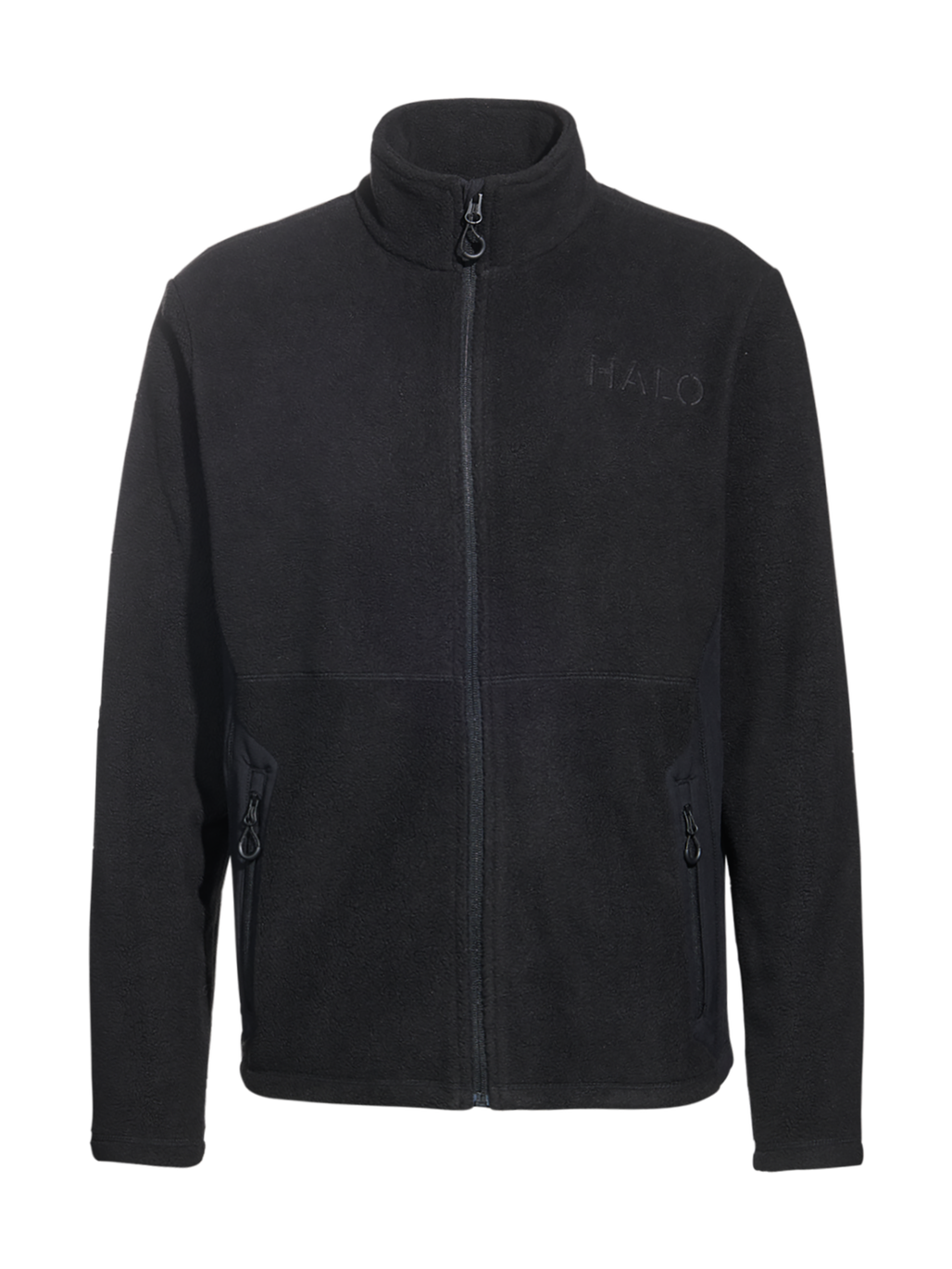 HALO ATW TEDDY FLEECE JACKET, BLACK, packshot