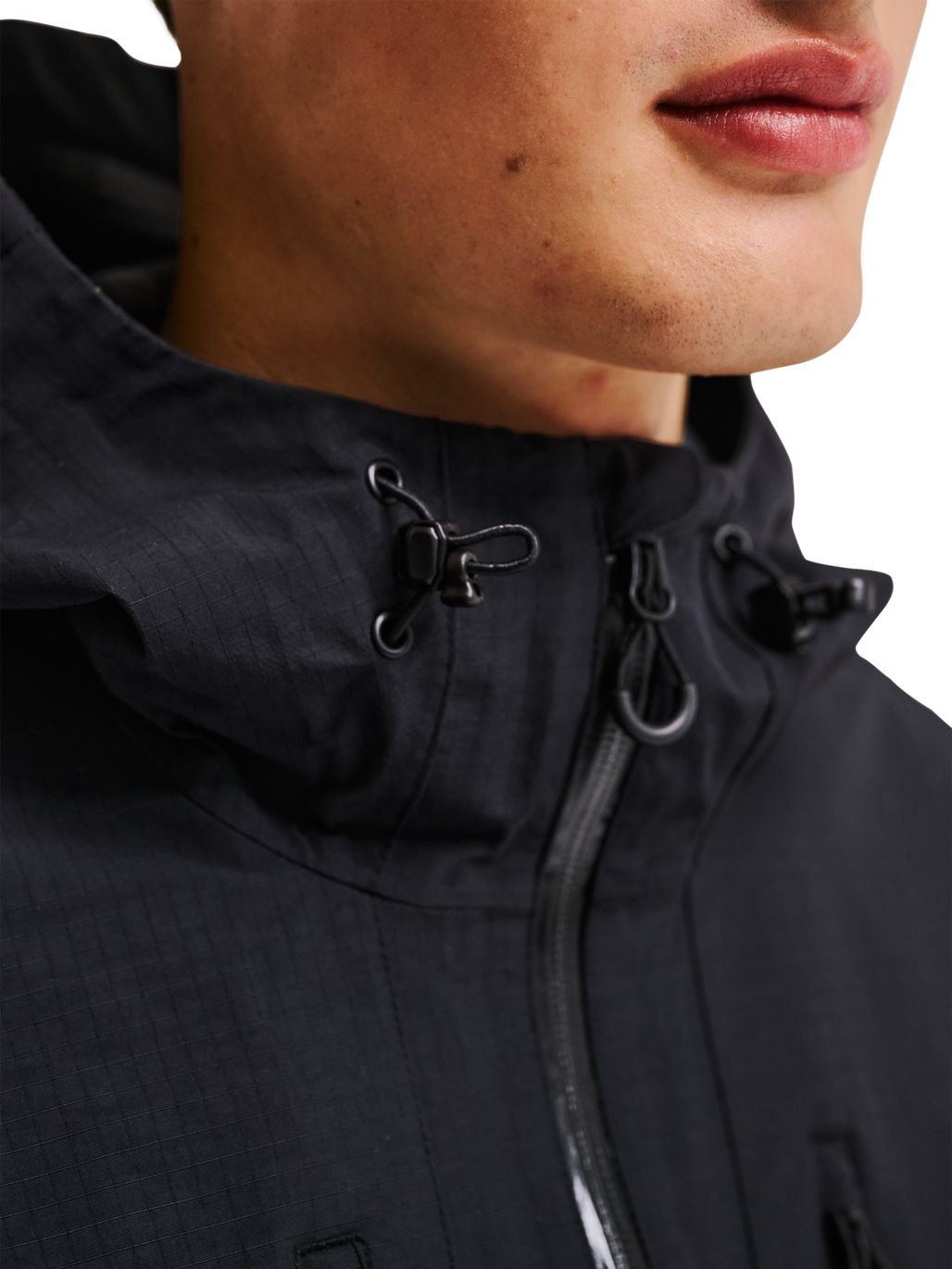 HALO ASSET JACKET, BLACK, model