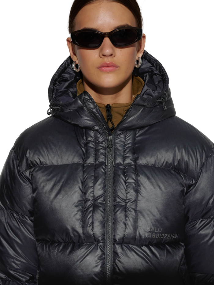 HALO TROOPER DOWN  JACKET, BLACK, model